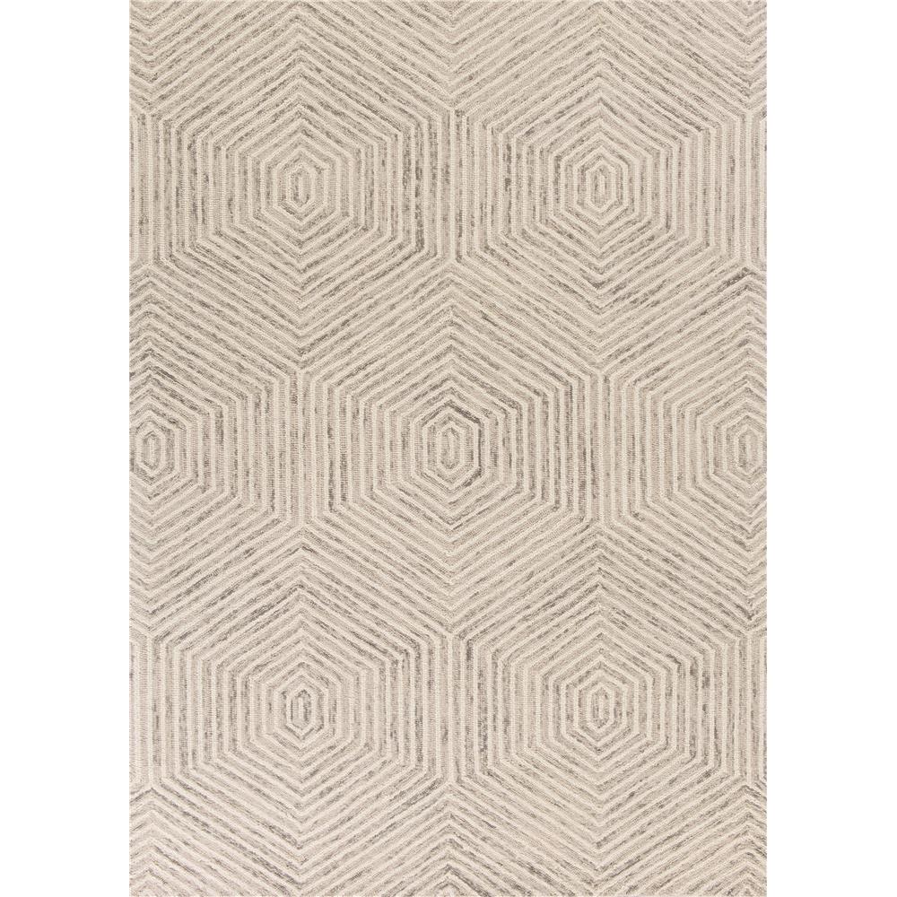 KAS GRA1607 Gramercy 2 Ft. 3 In. X 3 Ft. 9 In. Rectangle Rug in Ivory